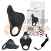 Anillo con estimulador de clitoris con 7 modos de vibracion